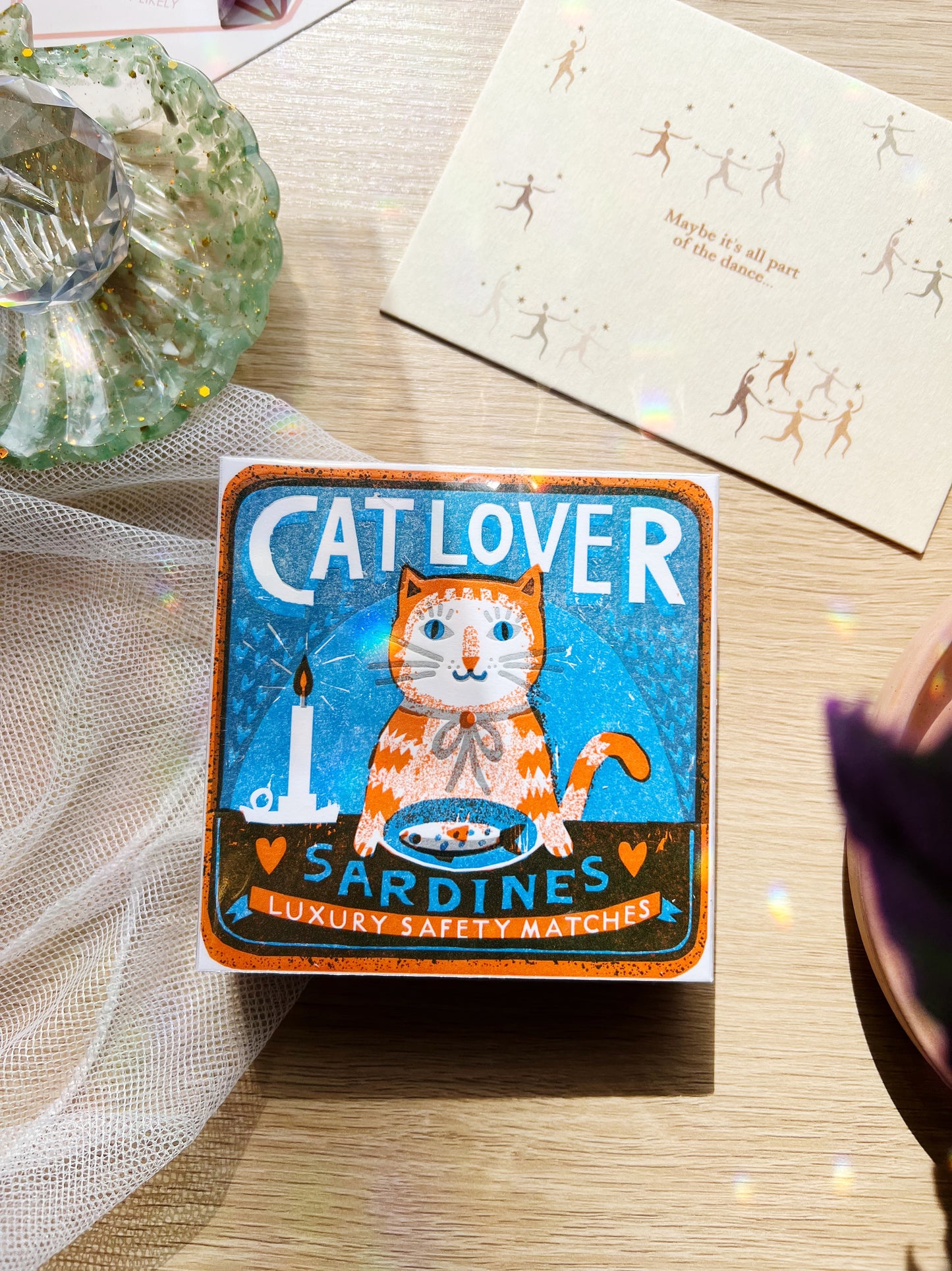 Cat Lover Sardines Luxury Fyrstikker