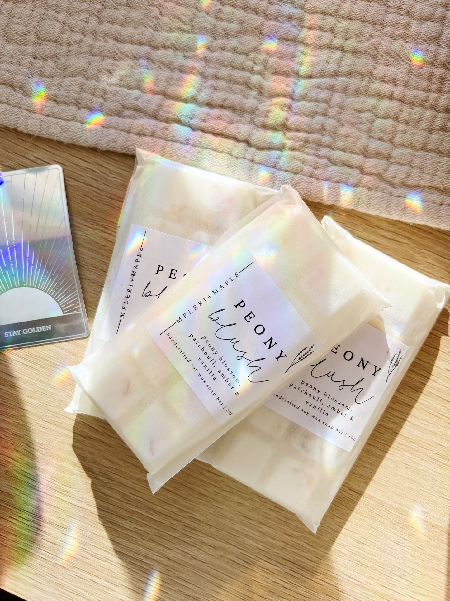 Peony Blush Snap Bar Wax Melt