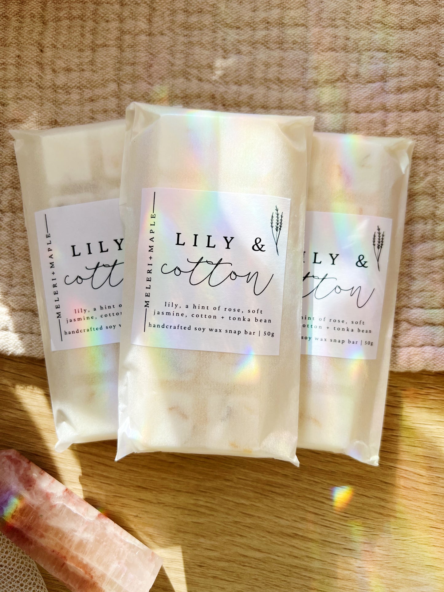 Lily and Cotton Snap Bar Wax Melt