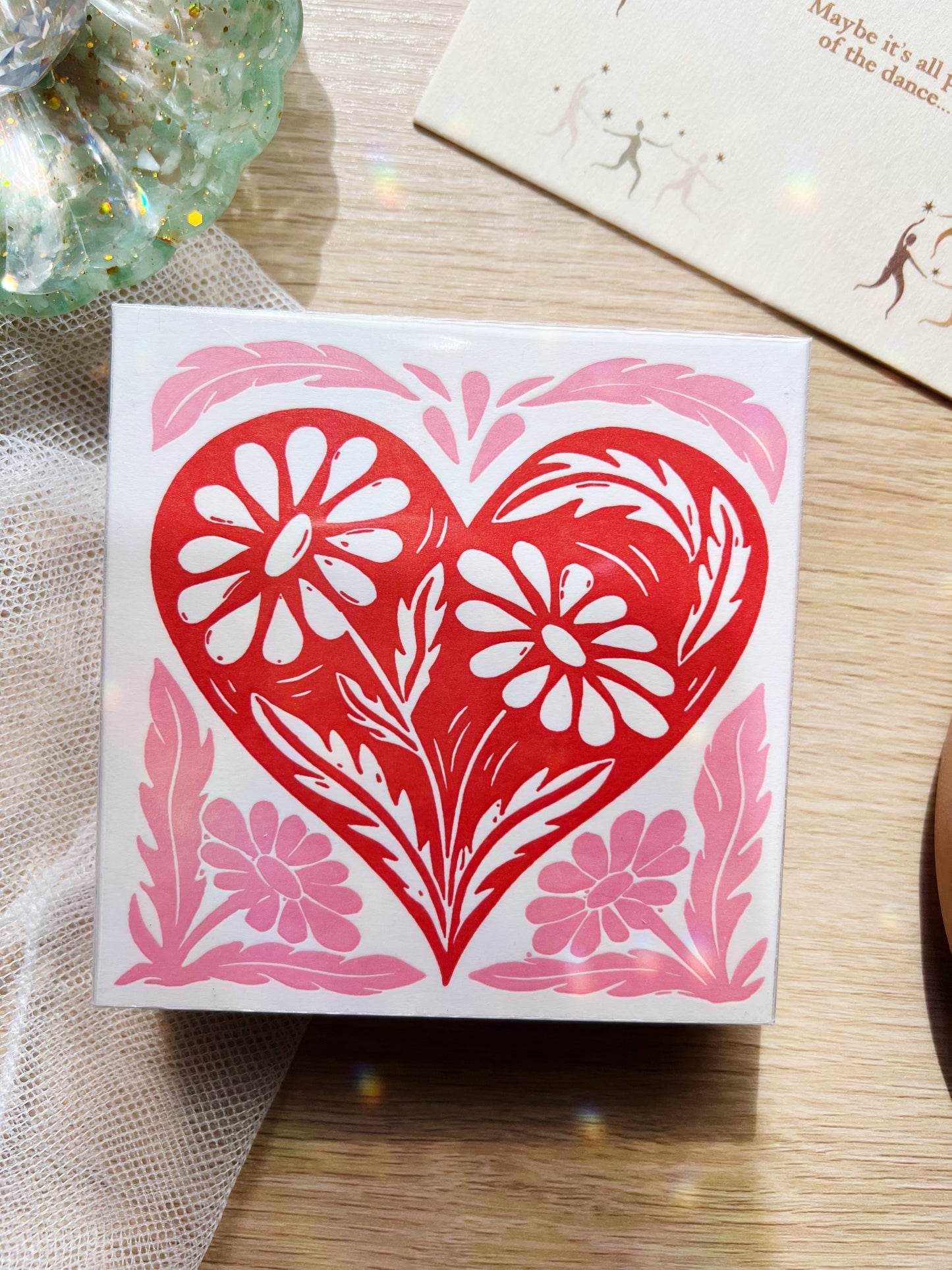 Botanical Heart Luxury Fyrstikker