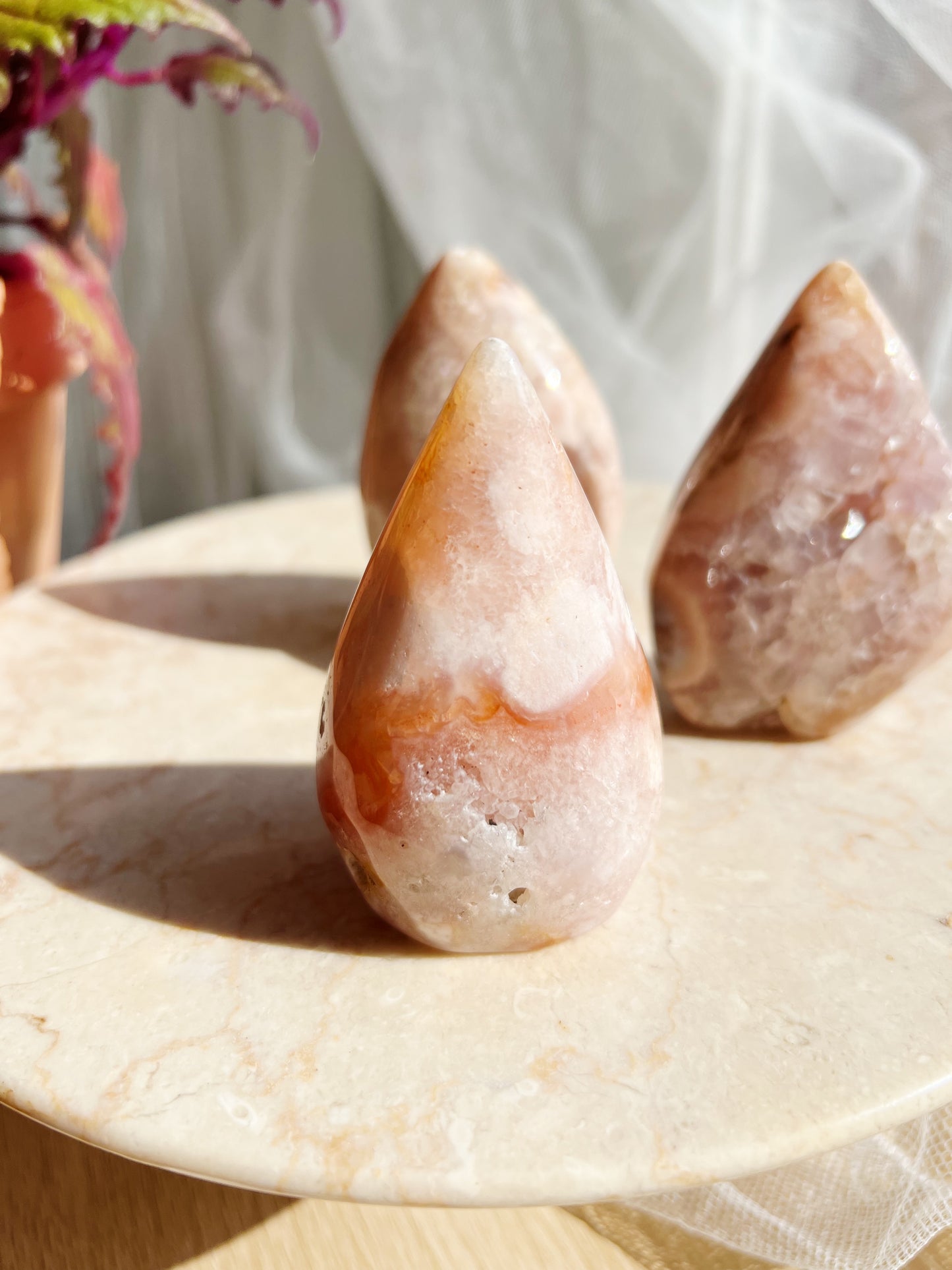Druzy Rosa Ametyst Freeforms