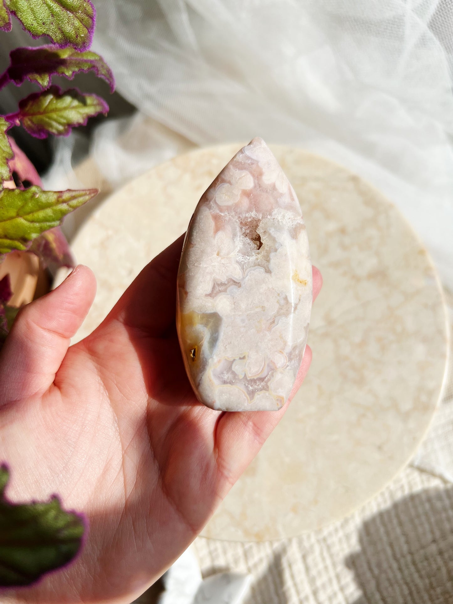 Druzy Rosa Ametyst Freeforms