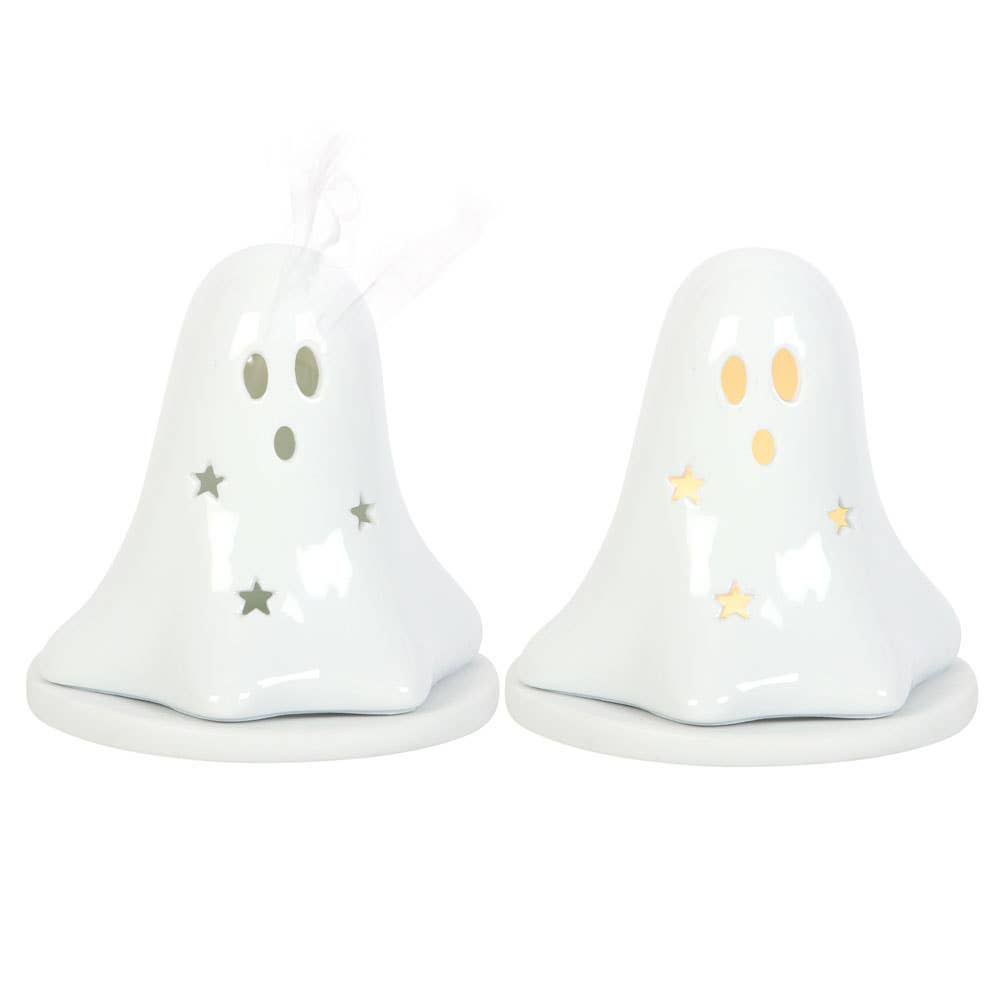 Booo Ghost Telys og Røkelseskjegleholder