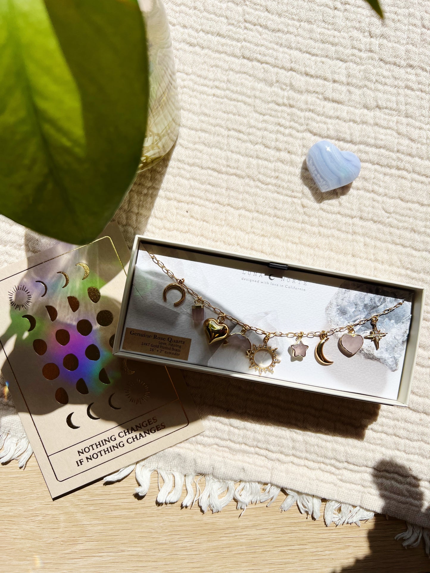 Love and Light Charm Halskjede