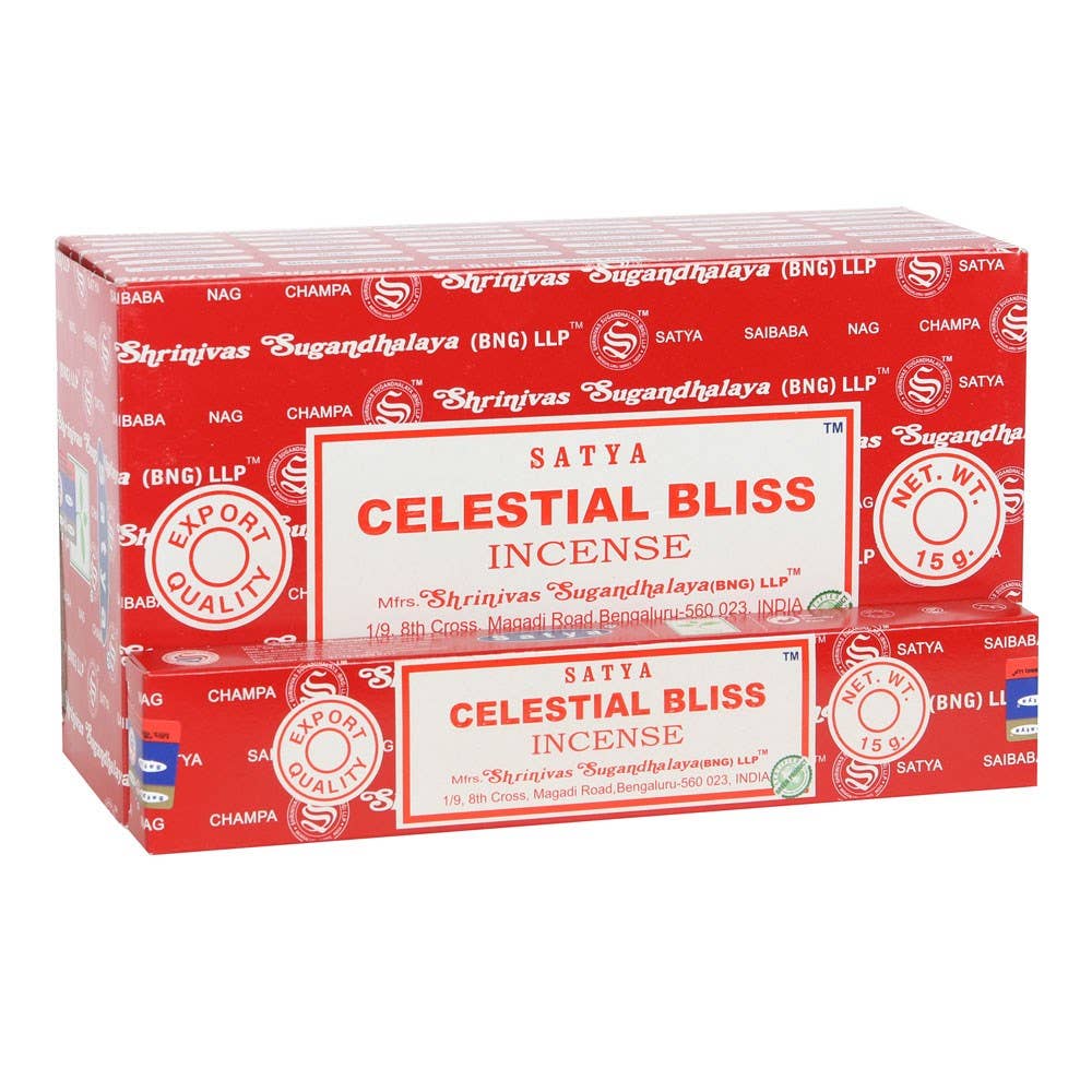 Celestial Bliss Røkelsespinner Fra Satya