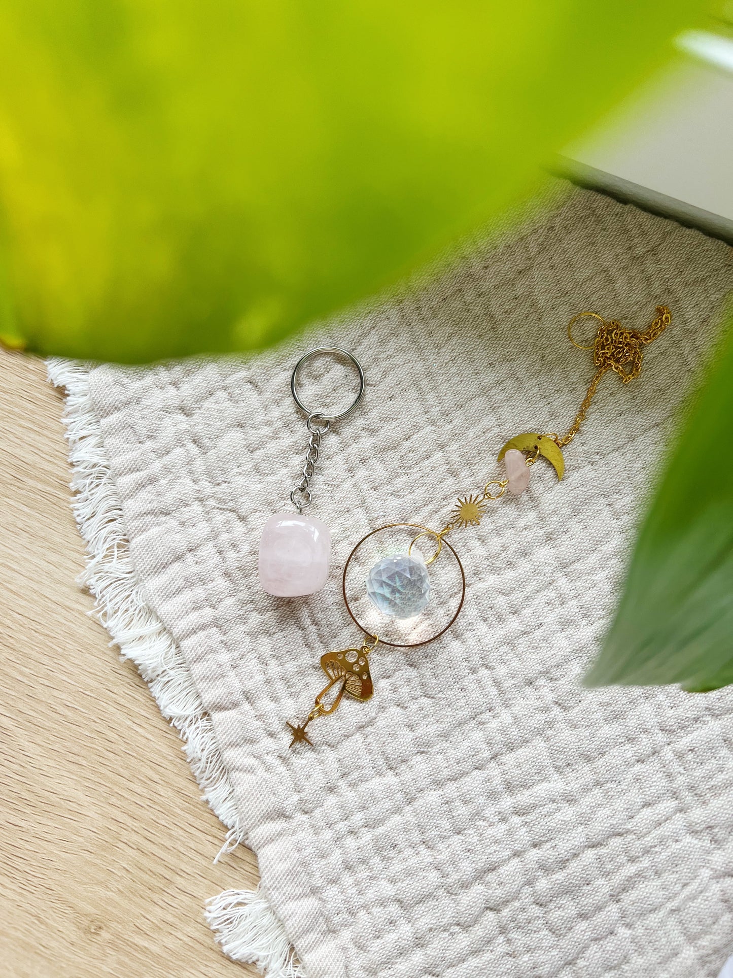 Julegavesett Suncatcher og nøkkelknippe