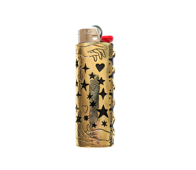 Messing lighter-koffert