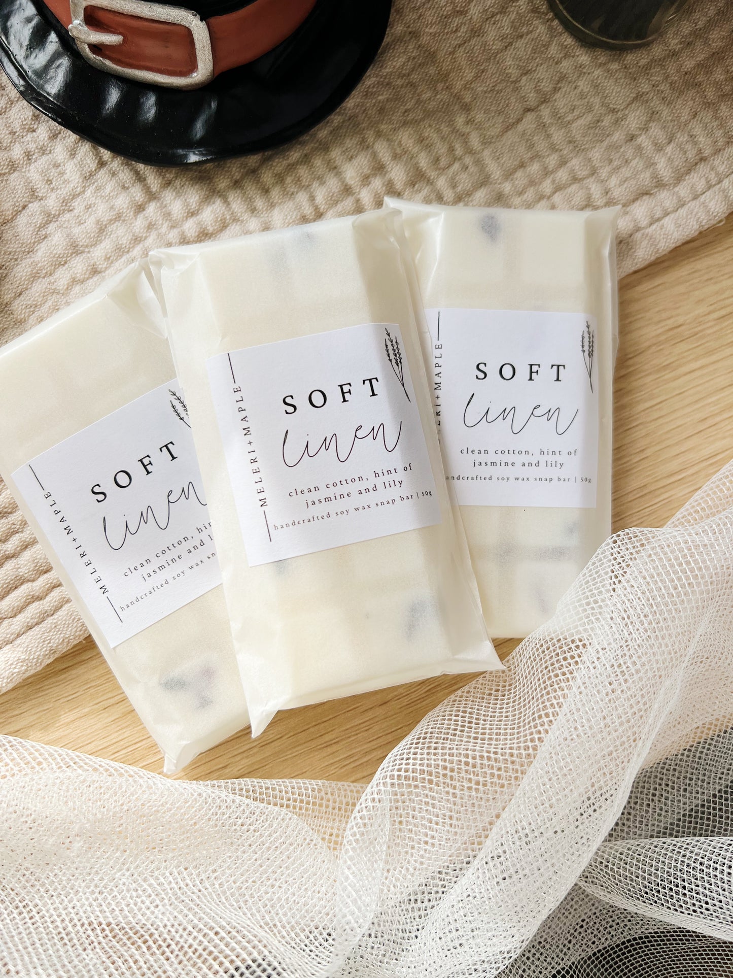 Soft Linen Snap Bar Wax Melt