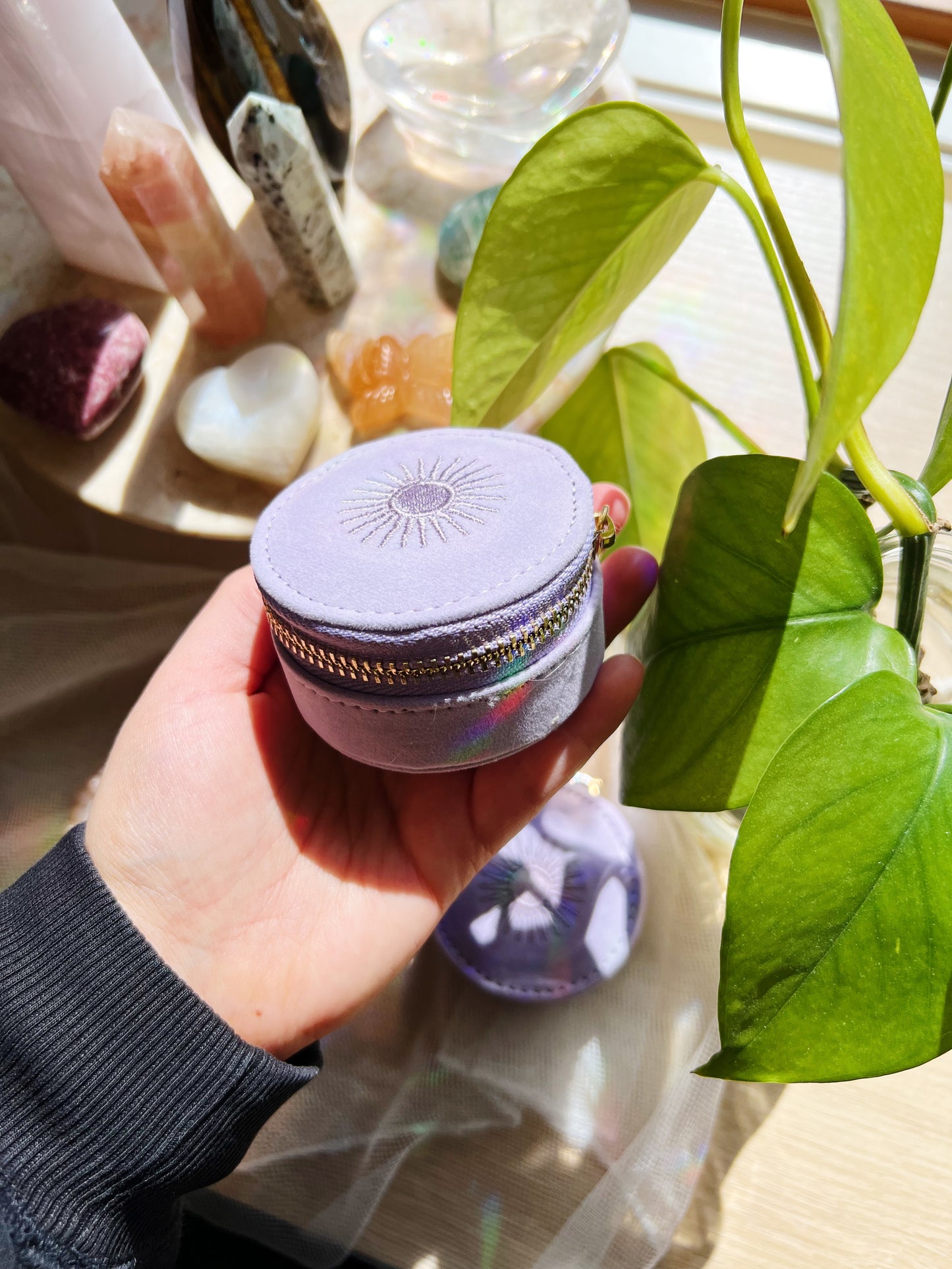 Mini Travel Smykkeskrin Lavender