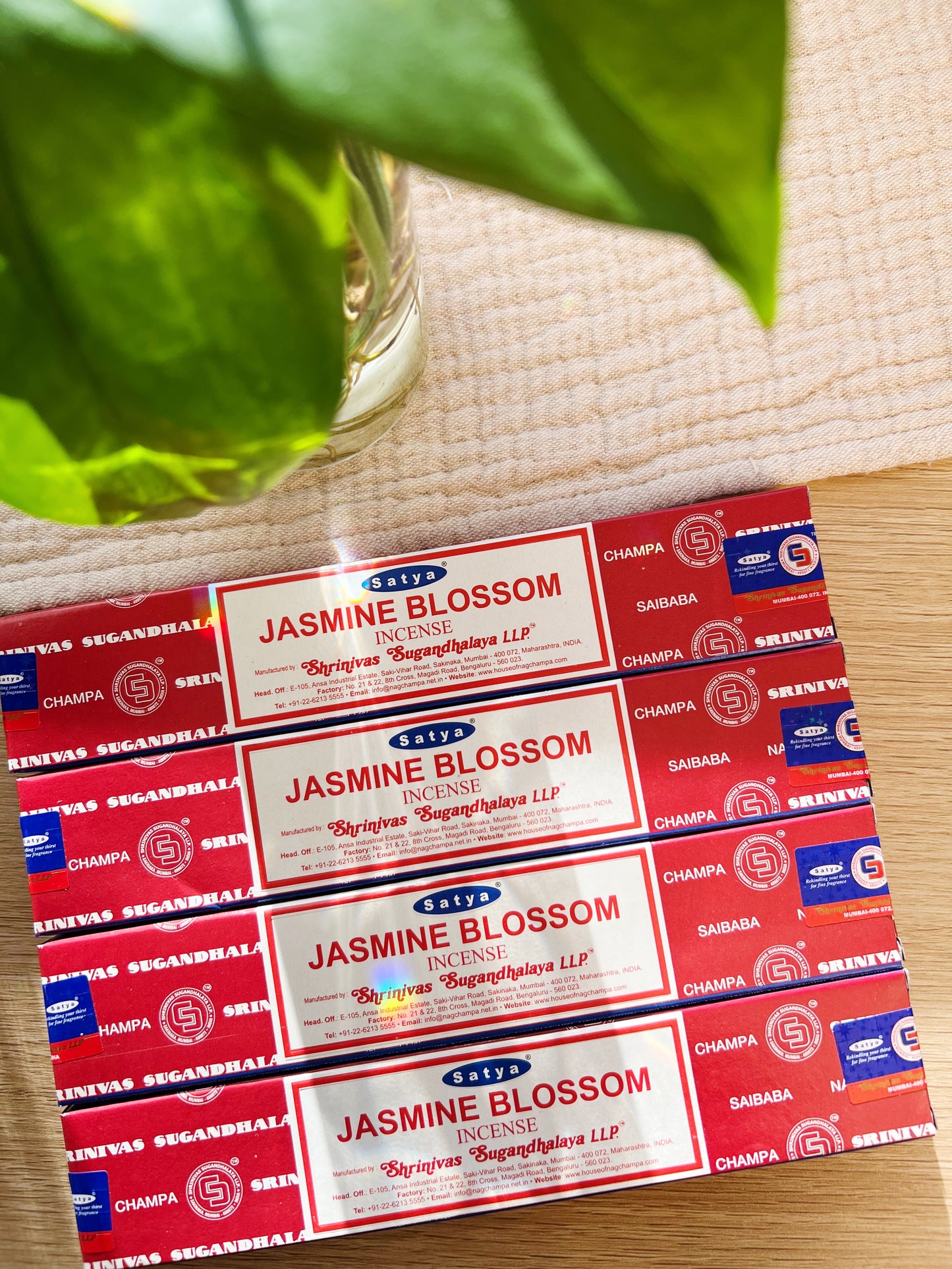 Jasmine Blossom Satya Røkelsepinner