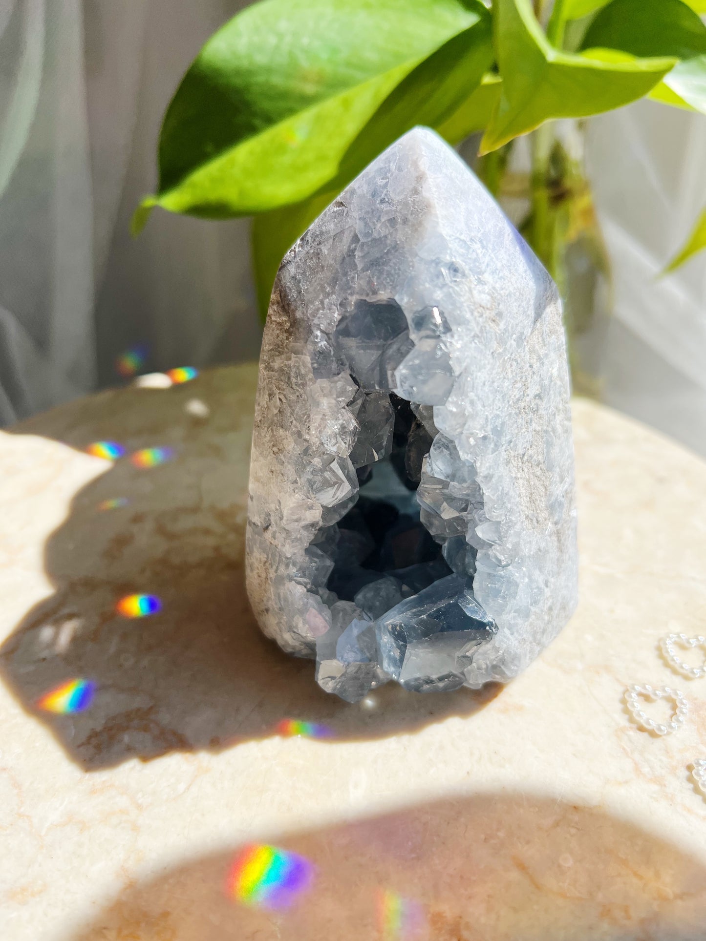 Celestin KrystalltÄrn / Prisms 600-690g