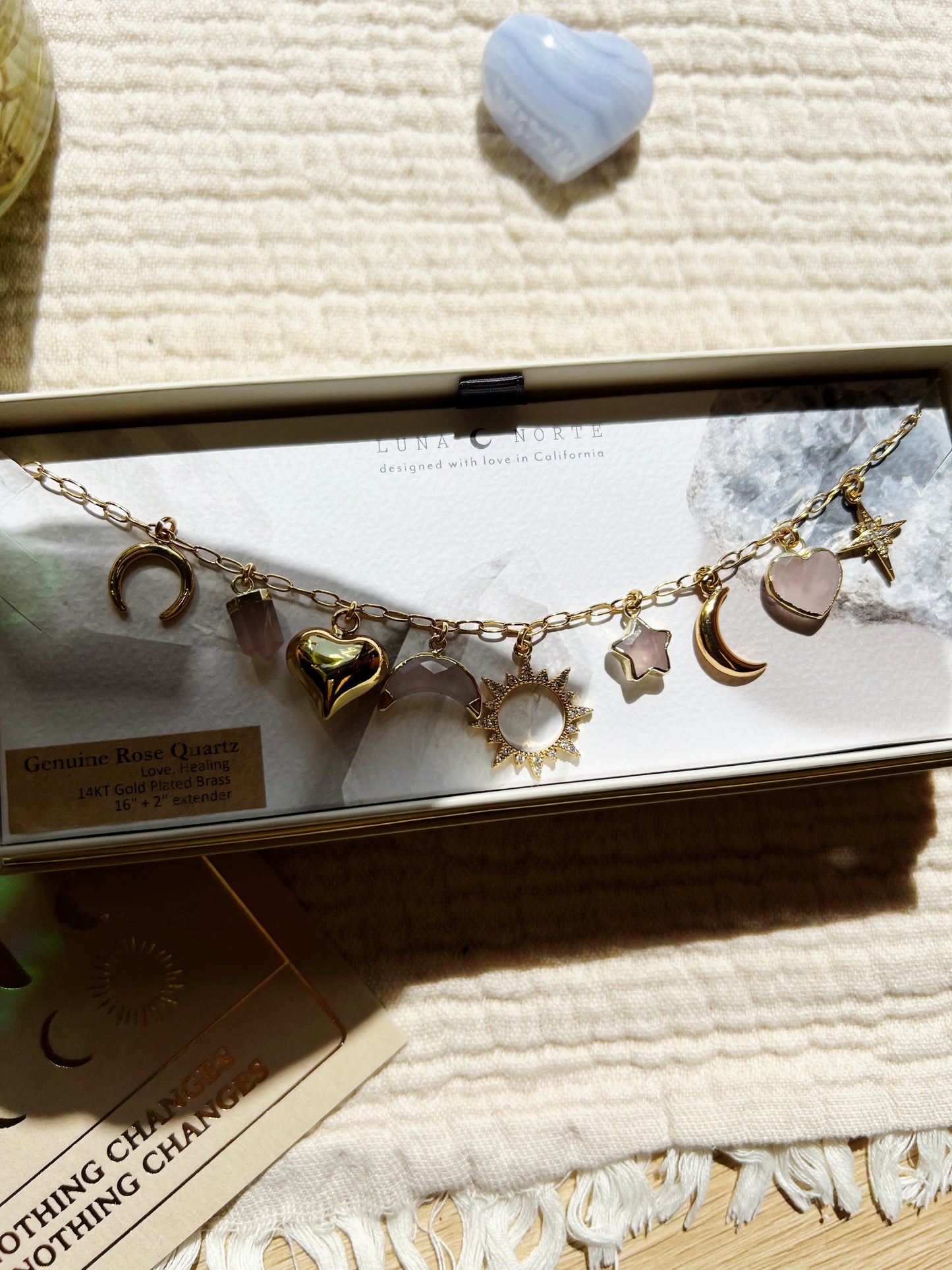 Love and Light Charm Halskjede