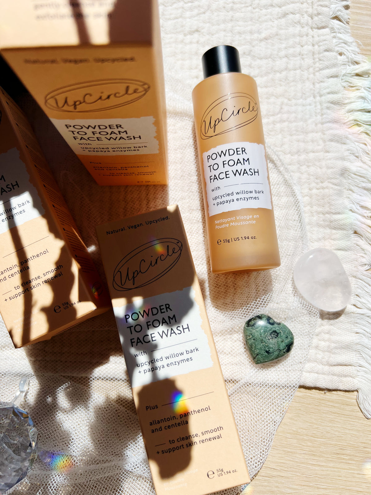 Powder to Foam Face Wash med Willow Bark & Papaya