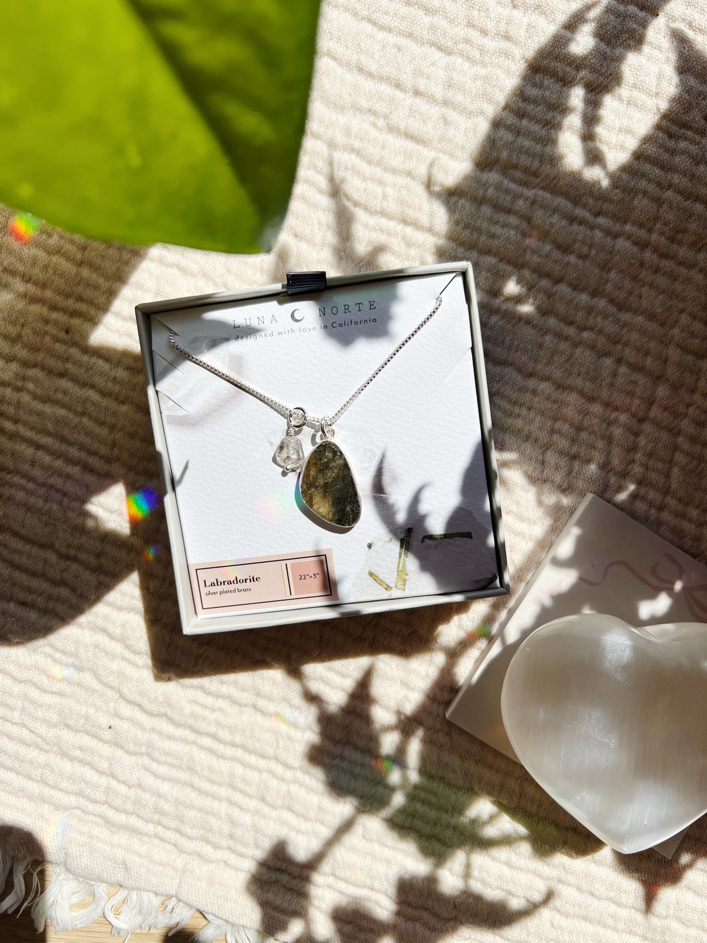 Metamorphosis Halskjede - Labradorite Sølv