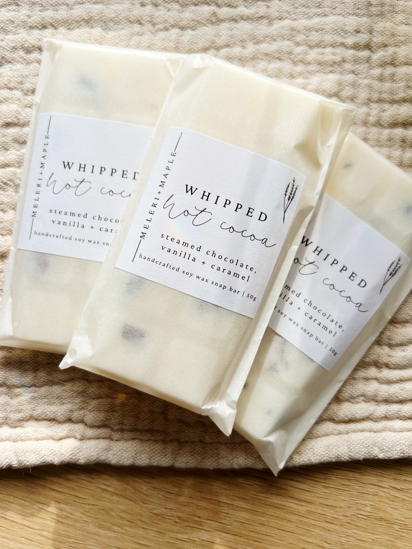 Whipped Hot Cocoa Snap Bar Wax Melt