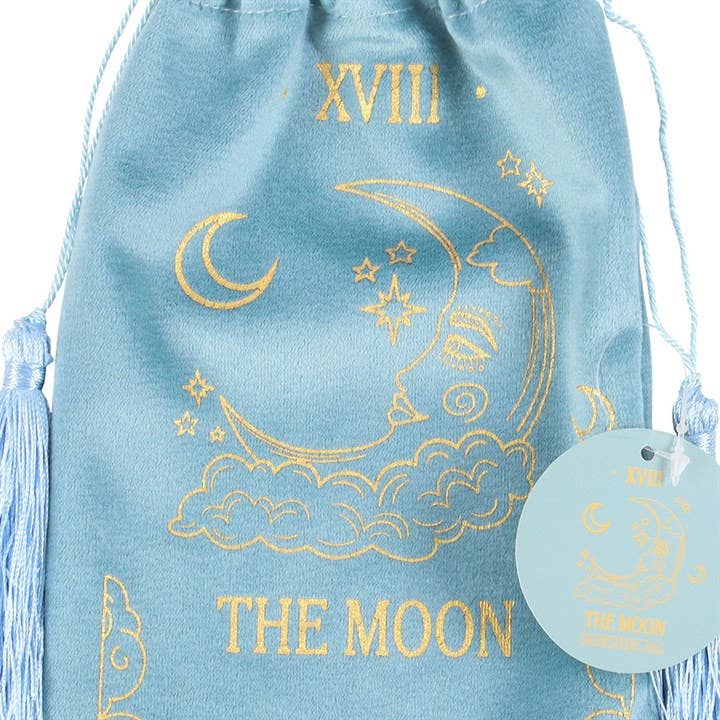 The Moon Vintage Tarot Kort Fløyelspose