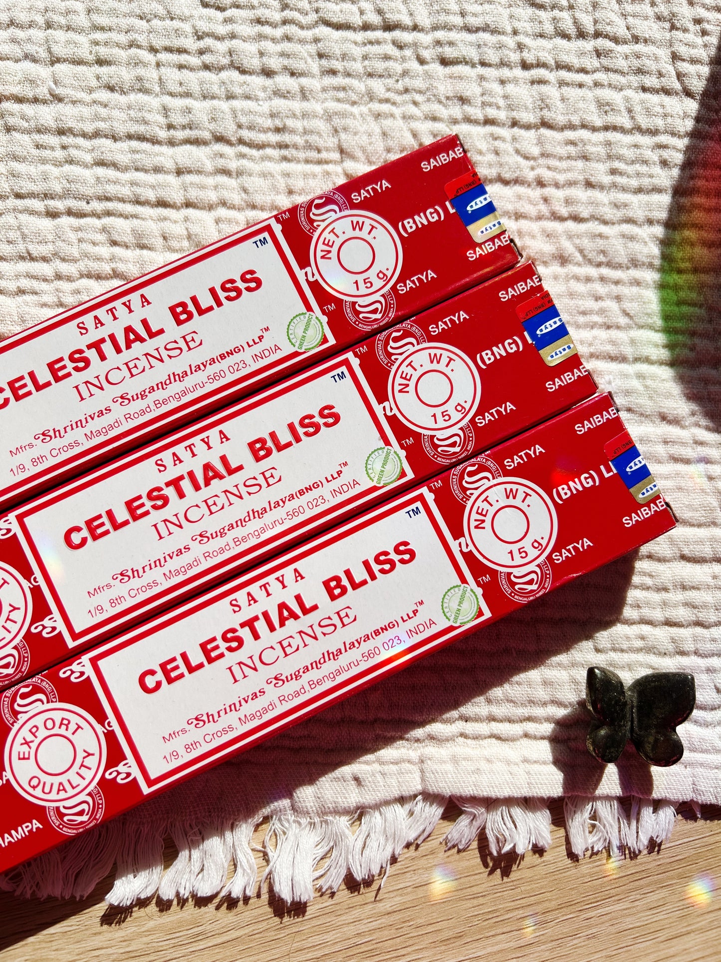 Celestial Bliss Røkelsespinner Fra Satya