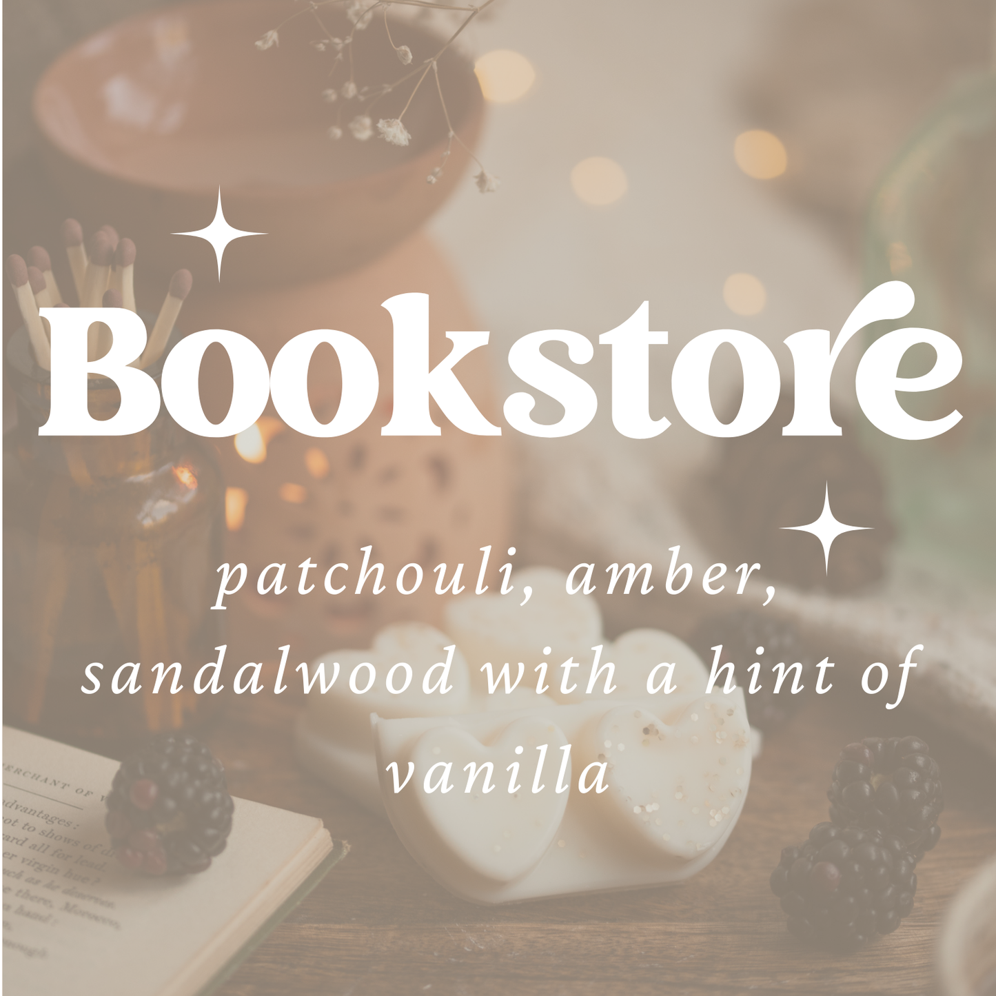 Bookstore Heart Clamshell Wax Melts