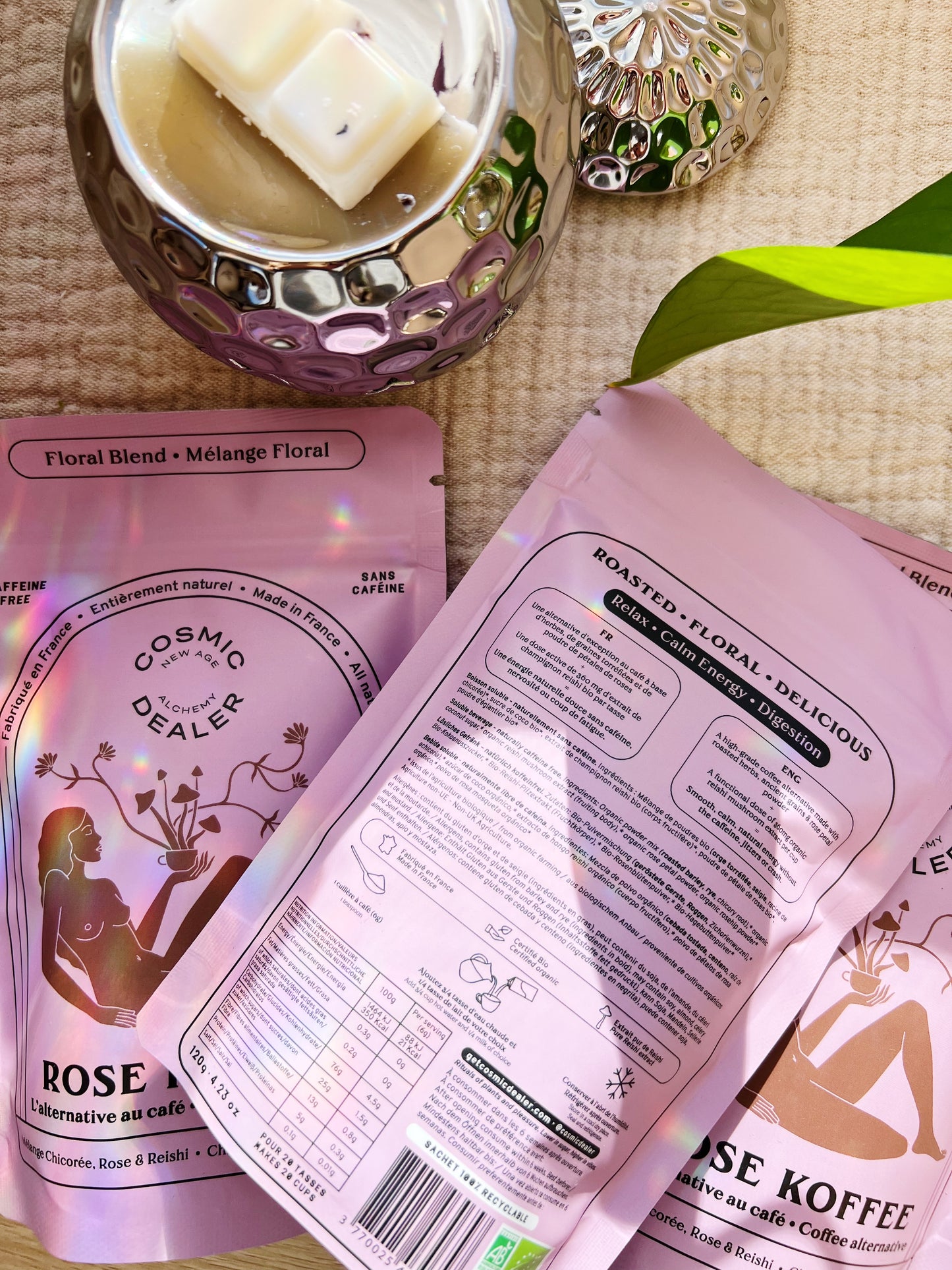Herbal Koffee: Rose + Reishi