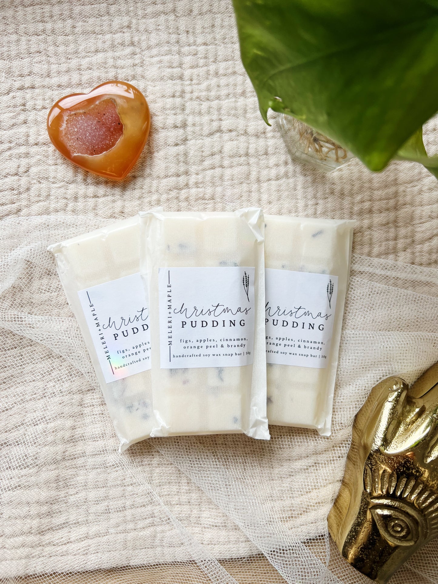 Christmas Pudding Snap Bar Wax Melt