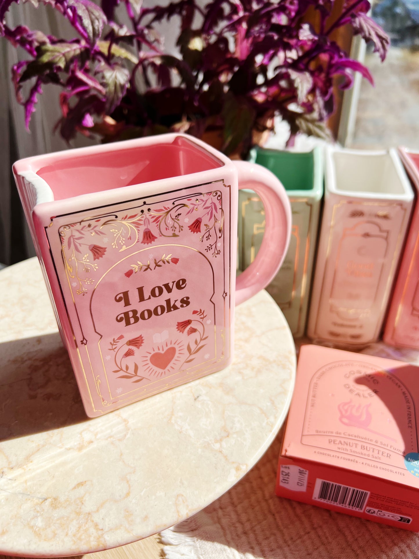 I Love Books Bokformet Kopp