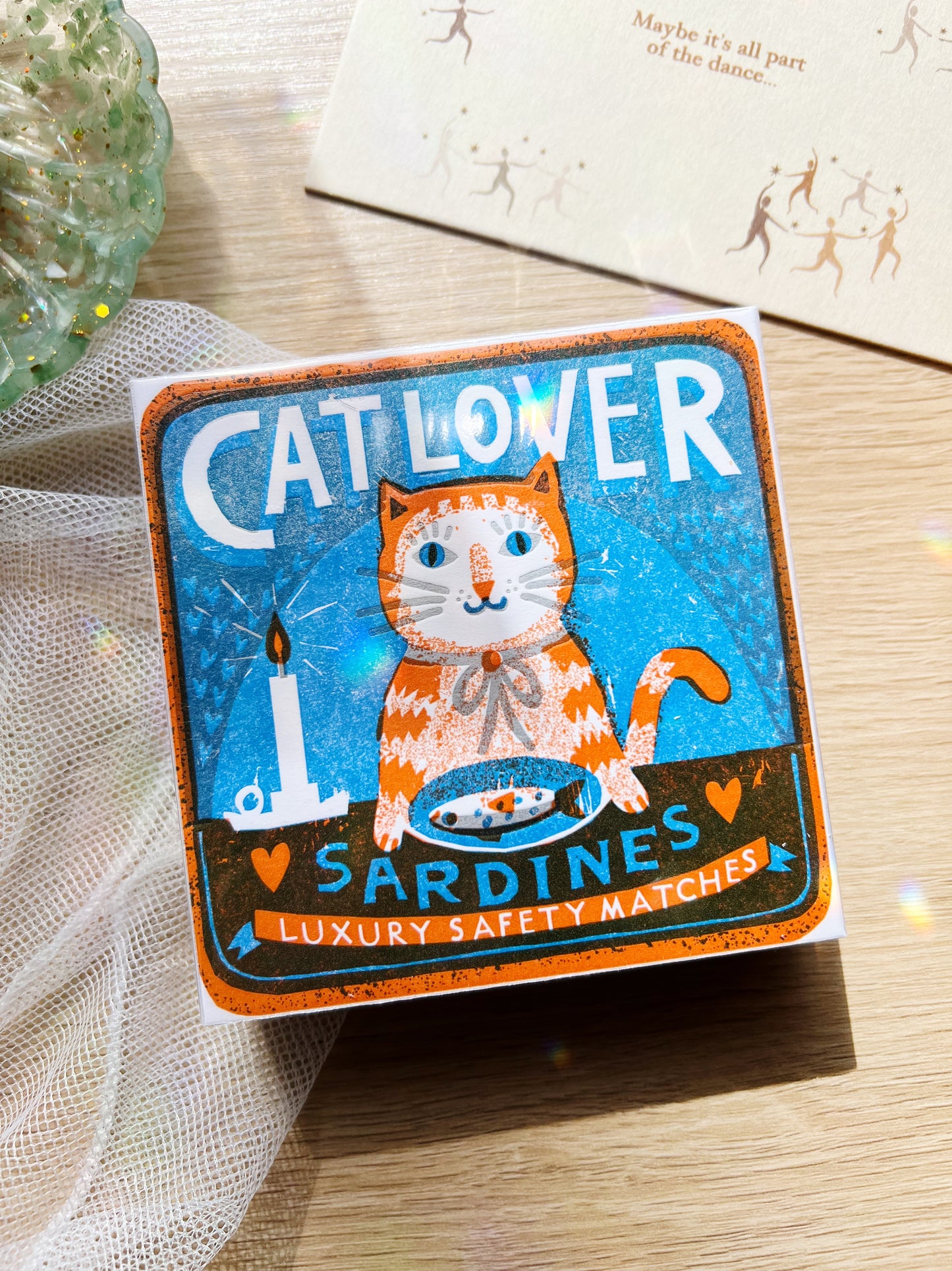 Cat Lover Sardines Luxury Fyrstikker