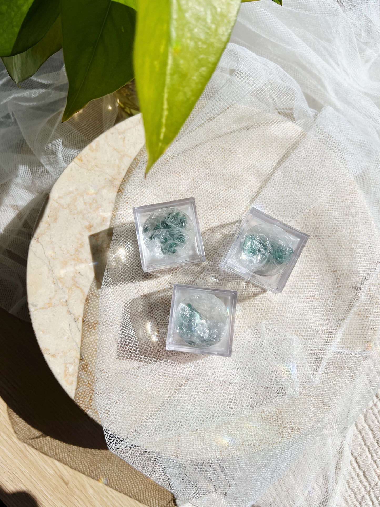 Mystery Plukk – Velvet / Fibrous Malakitt I Magnifying Boks