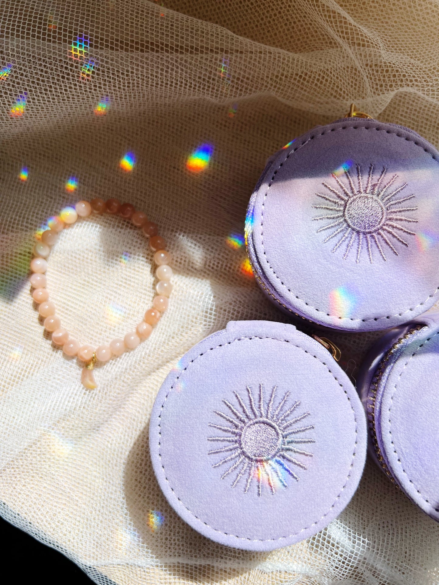 Mini Travel Smykkeskrin Lavender