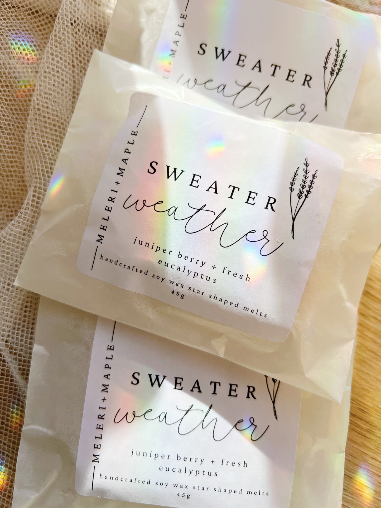 Sweater Weather Star Wax Melts