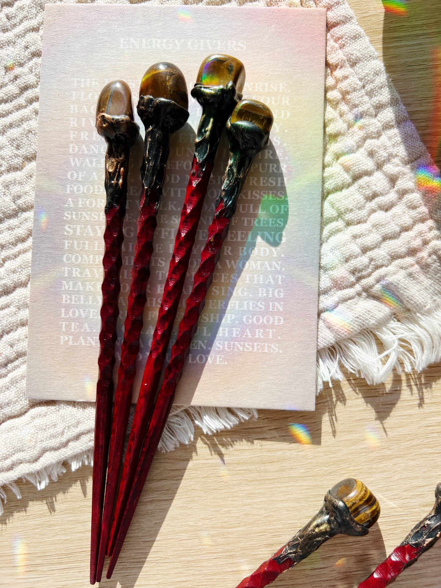 Tigerøye Hårnål - Liten