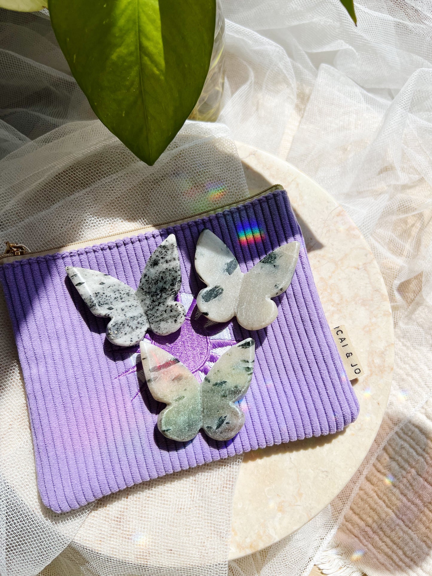 Trumalin Kvarts Sommerfulg 6x5 cm