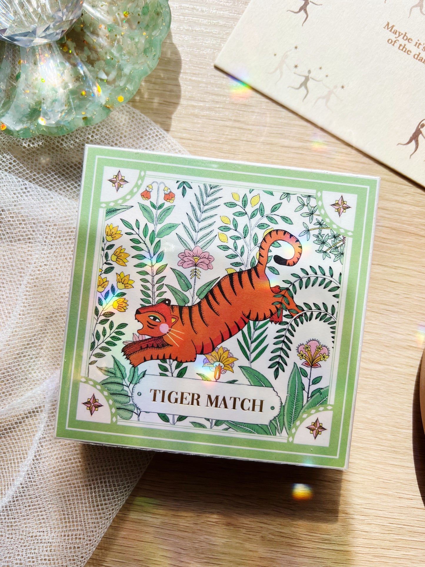 Ariane's Green Tiger Luxury Fyrstikker
