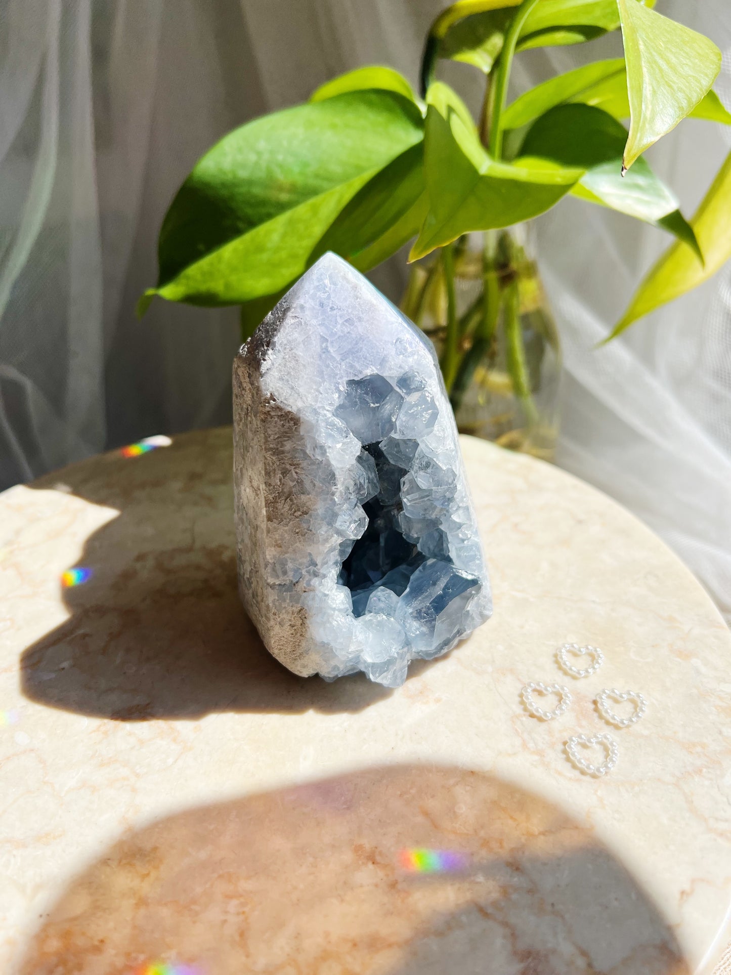 Celestin KrystalltÄrn / Prisms 600-690g