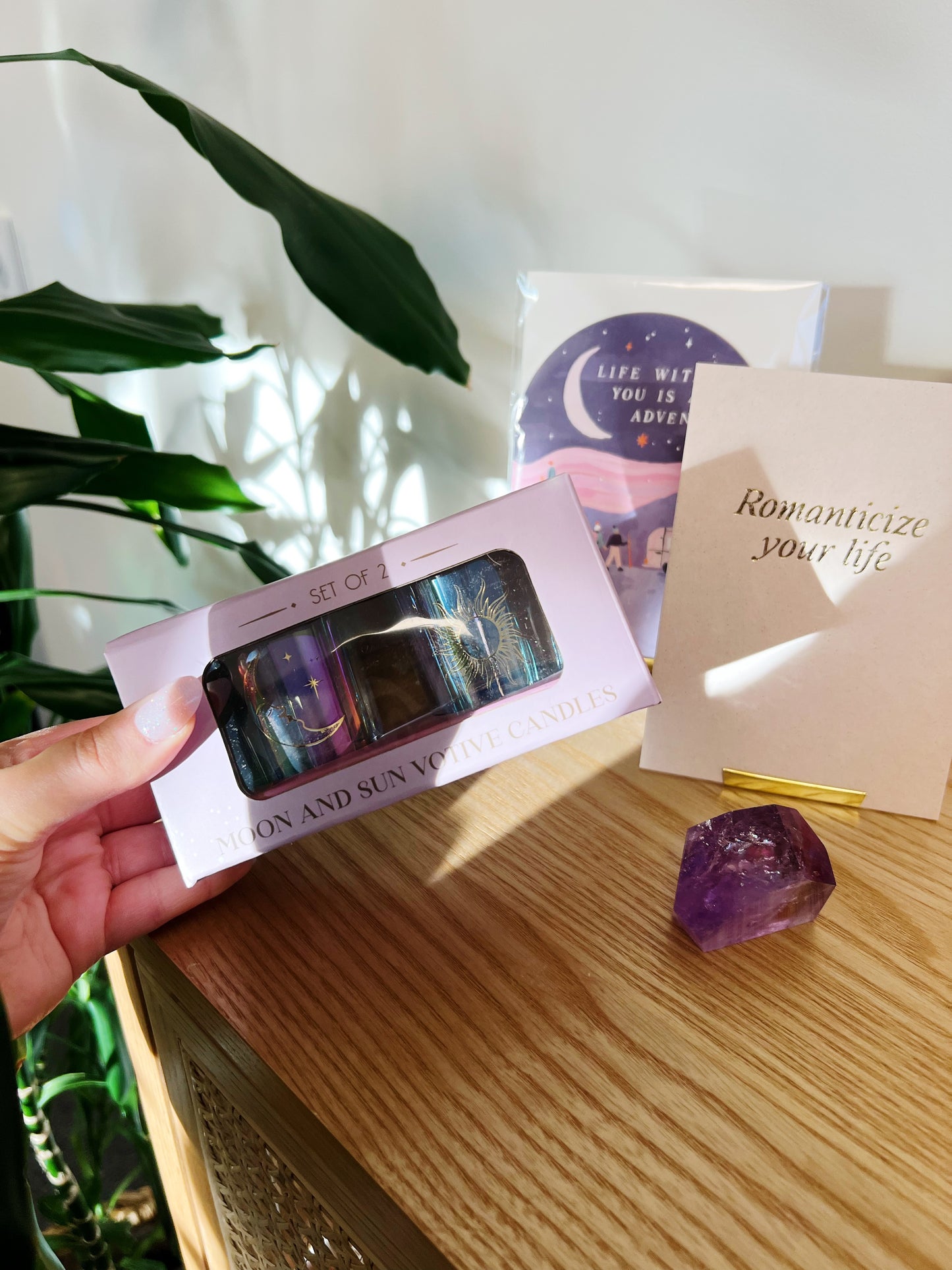 Iridescent Sun and Moon Telysholdere