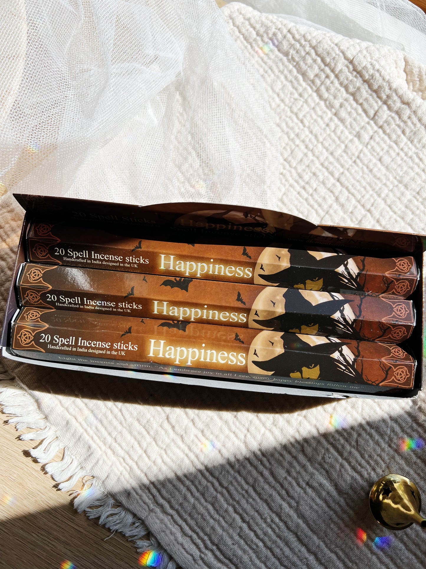 Happiness Spell Røkelsepinner