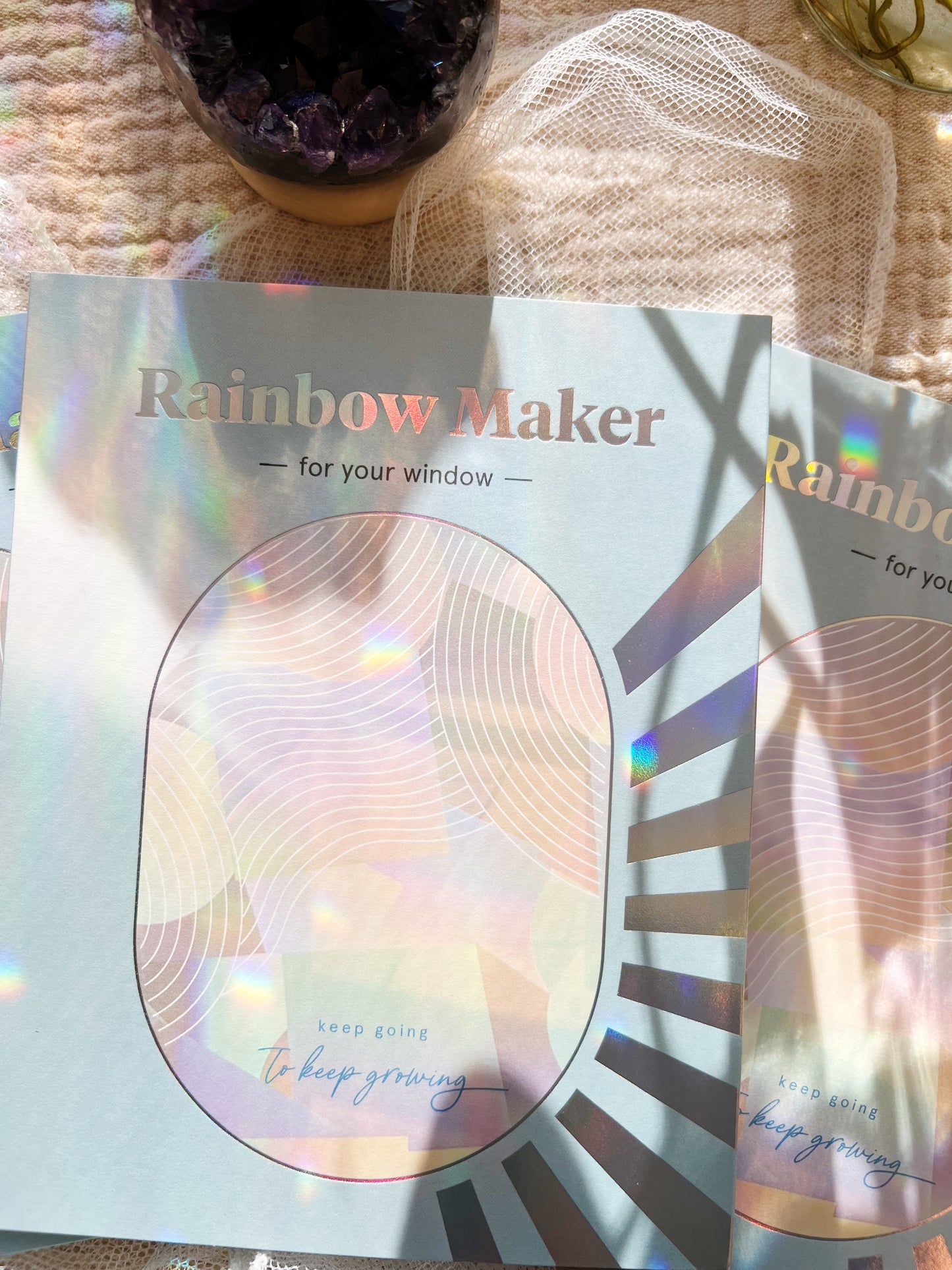 Suncatcher - Keep going to keep growing