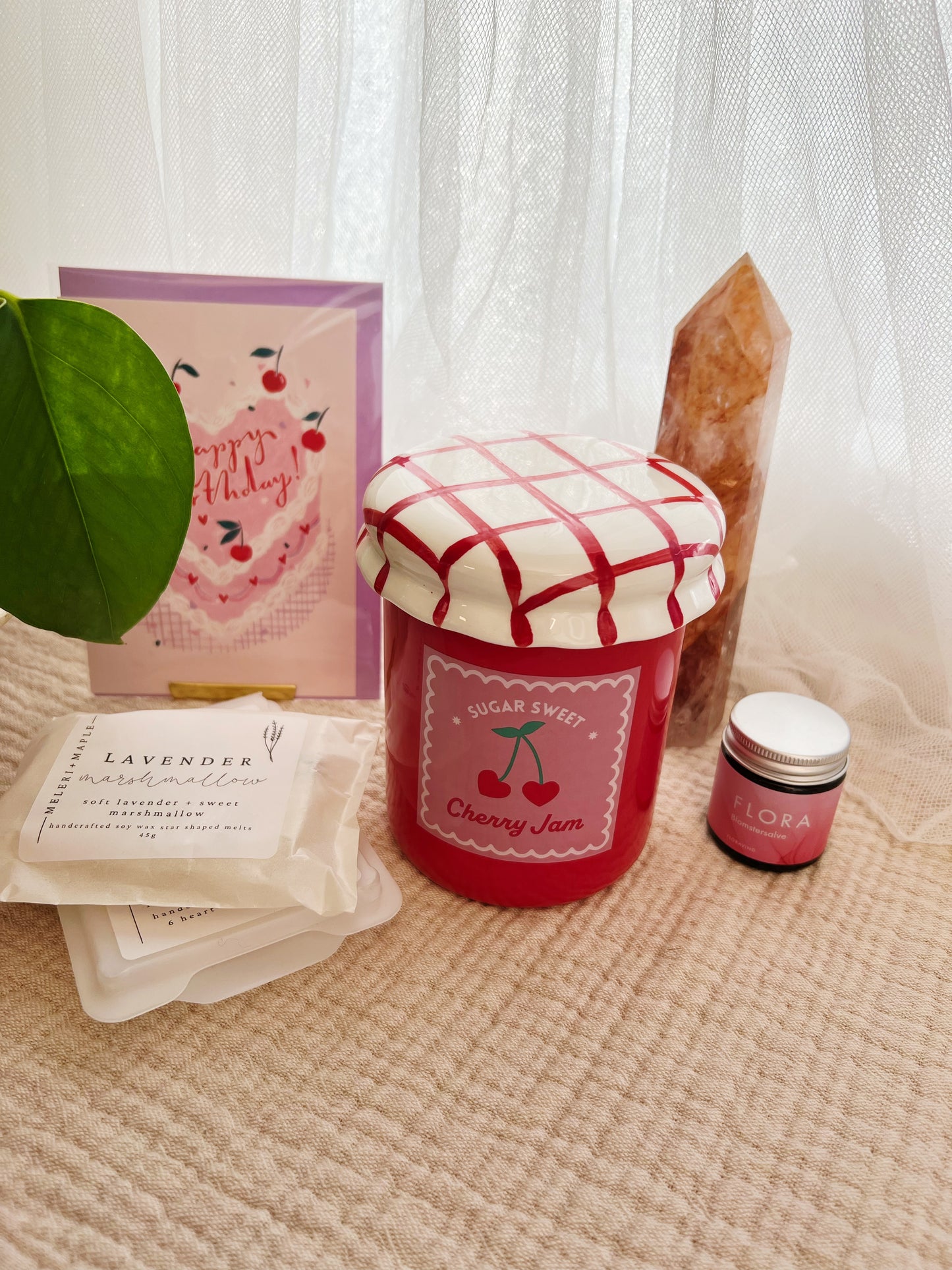 Cherry Jam Jar Wax Melt Brenner