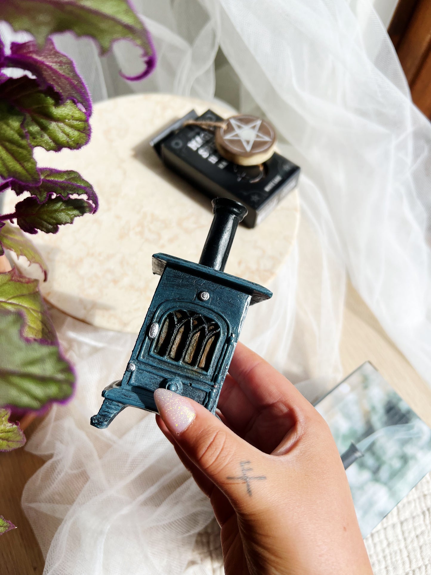 Stove Shaped røkelseskjegleholder