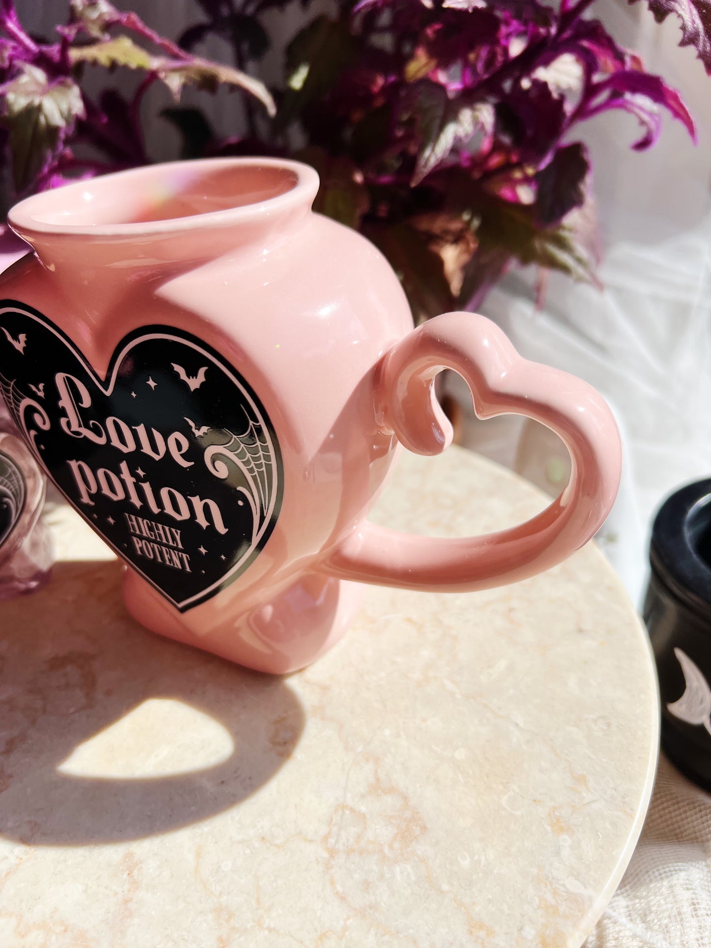 Gothic Love Potion Heart Kopp