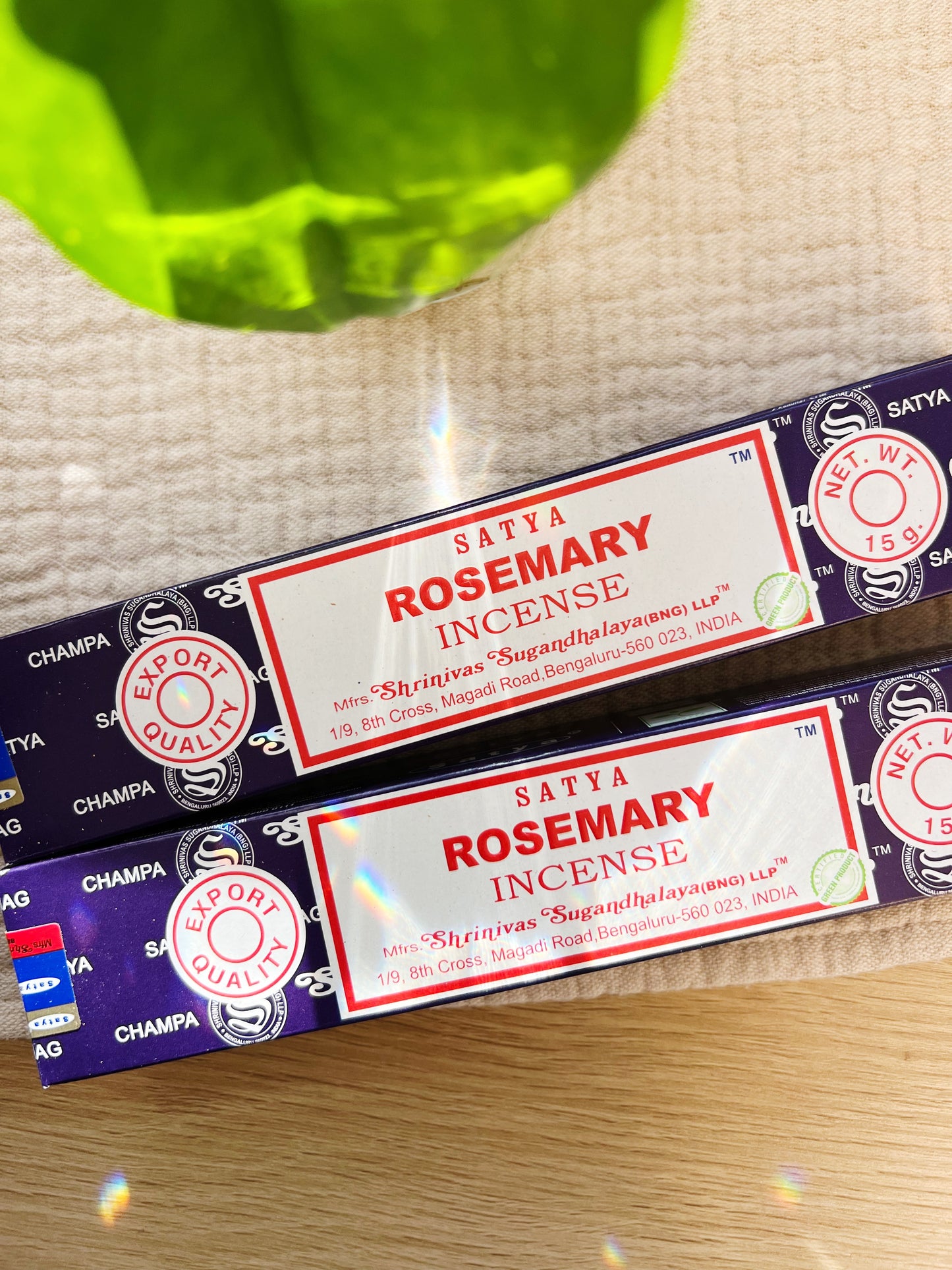 Rosemary Satya Røkelsepinner