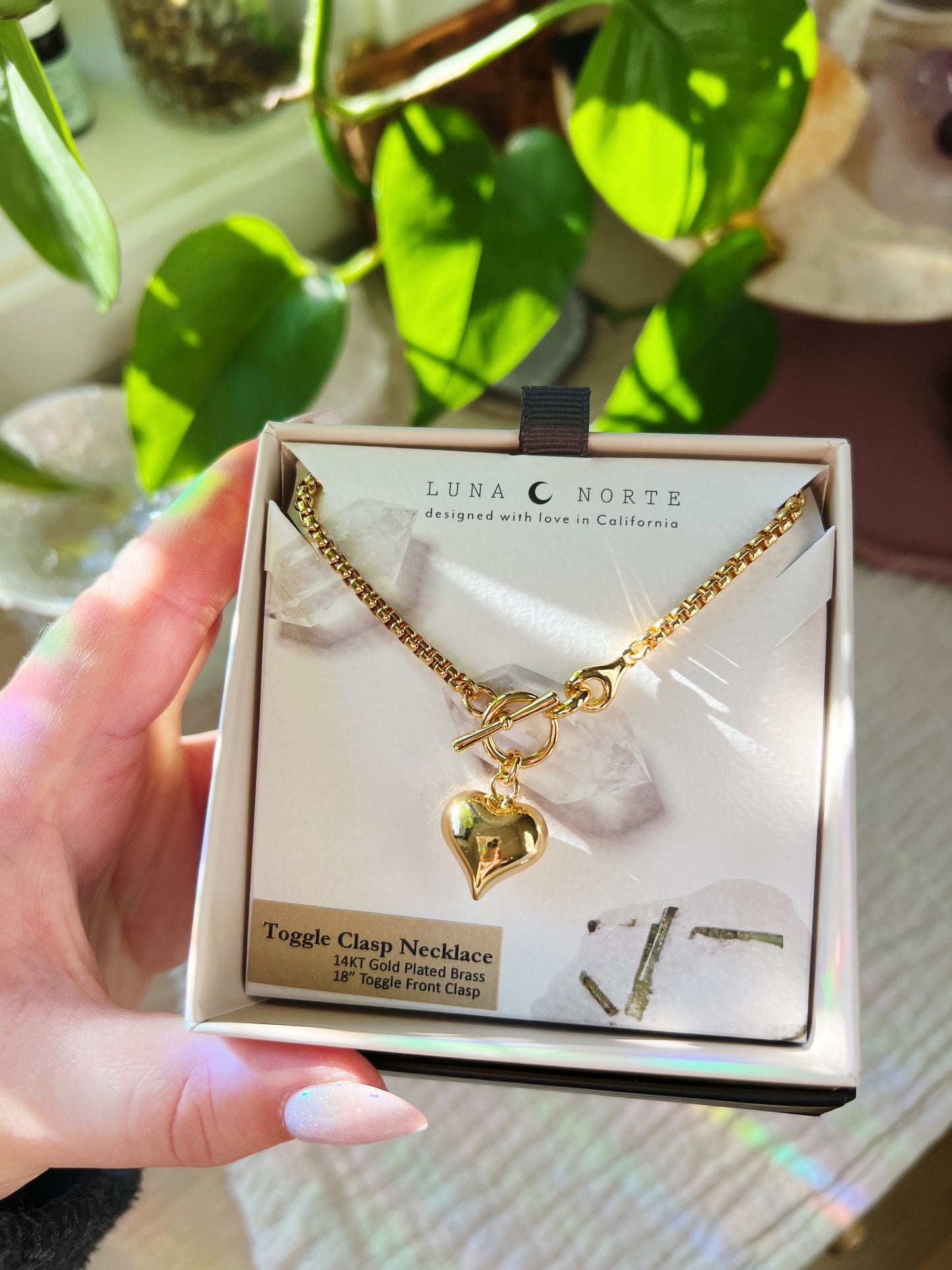 Milano Amulet Toggle Halskjede