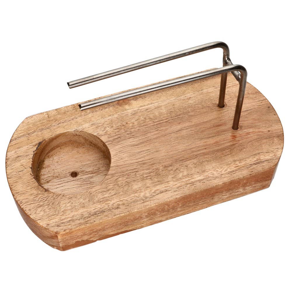 Palo Santo & Salvie Holder i Akasiatre
