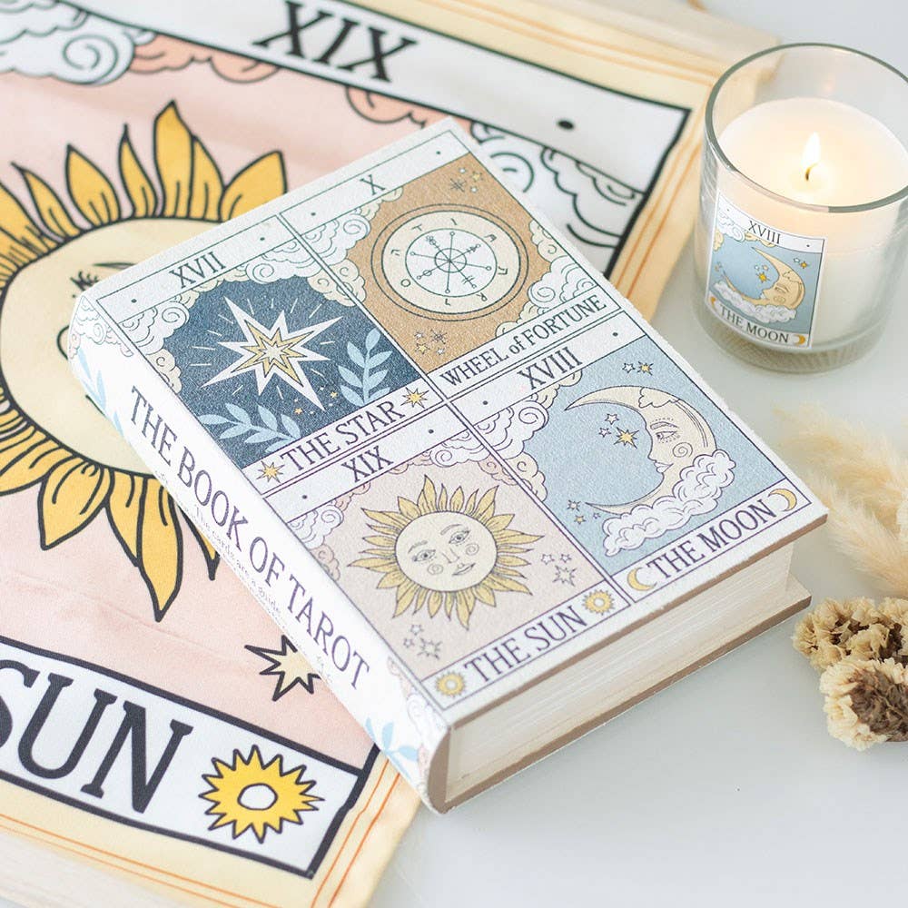Vintage Tarot Bokformet Oppbevaringsboks