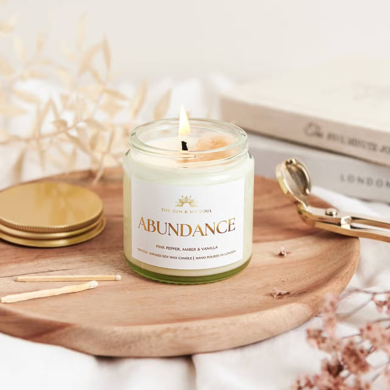 Abundance Krystall Lys Med Citrin