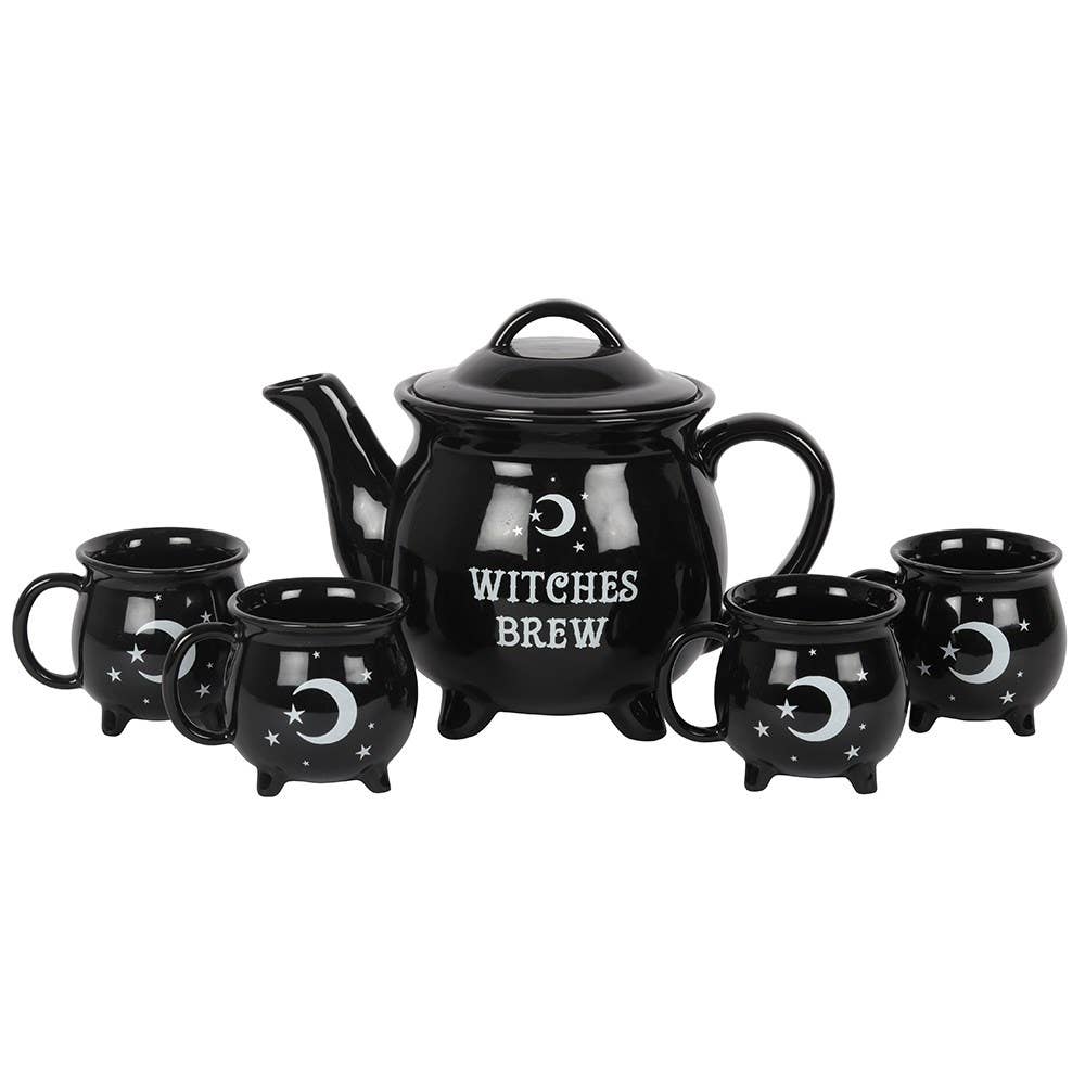 Witches’ Brew – Keramisk Kjele Tekanne & Koppsett