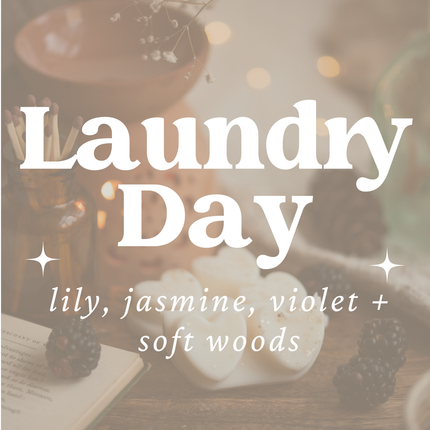 Laundry Day Heart Clamshell Wax Melts