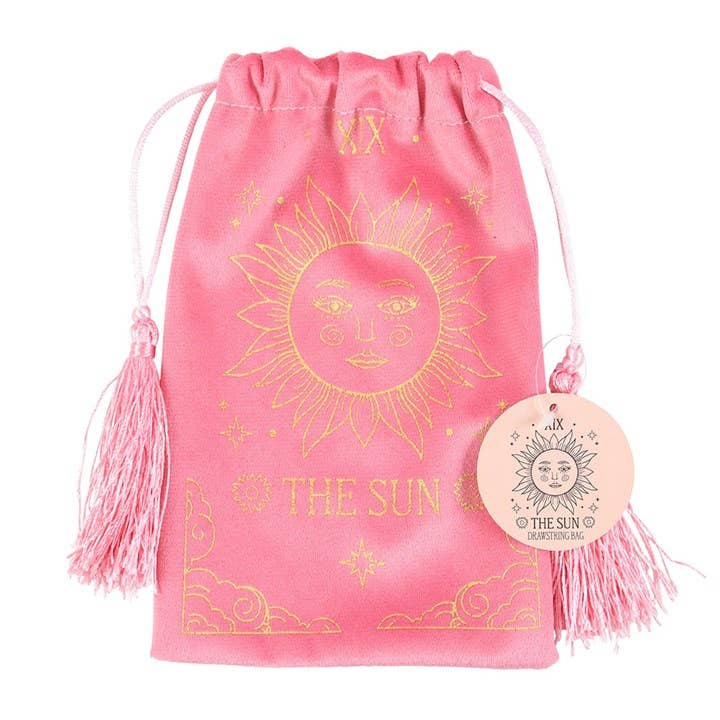 The Sun Vintage Tarot Kort Fløyelspose