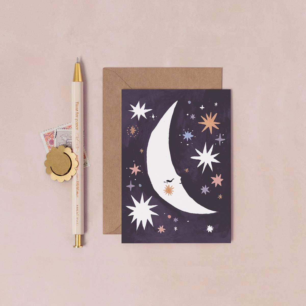 Sleeping Moon Mini Kort