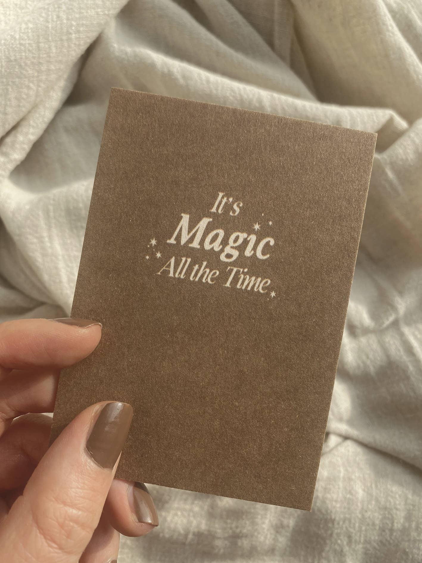 It's Magic All the Time- Affirmasjonskort