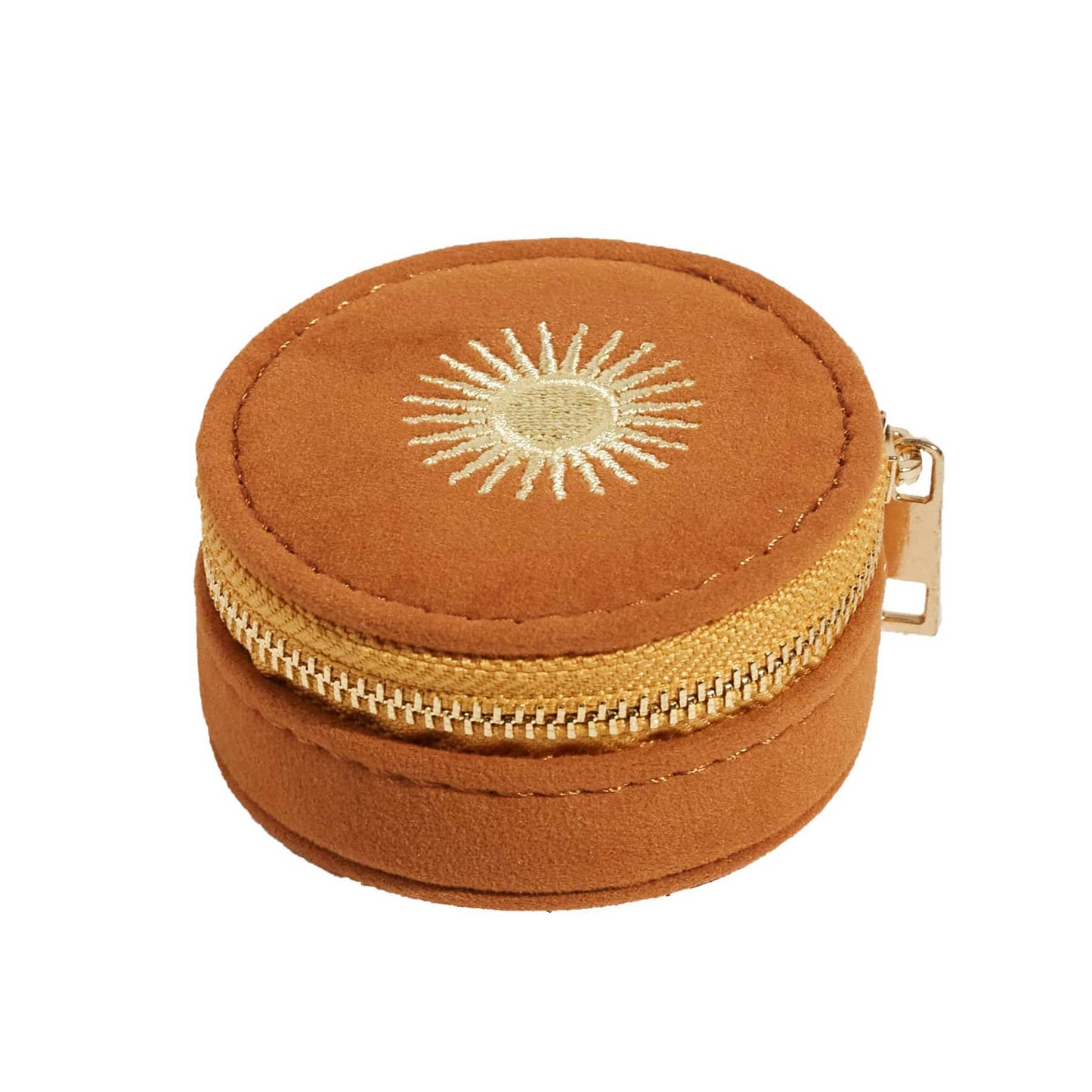 Mini Travel Smykkeskrin Burnt Orange